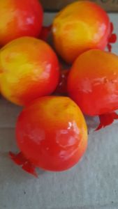 10 quả lựu size to 5.5cm làm phụ kiện decor cây lựu trang trí sự kiện nhà cửa văn phòng