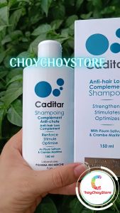 Dầu Gội Giúp Giảm Rụng Tóc Caditar Shampoing Complement Anti Chute 150 ML (Anti Hair Loss Shampoo)