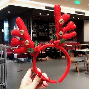 Phụ Kiện Tóc Trang Trí Giáng Sinh Đồ Trang Trí Đầu Quà Tặng Nhỏ Cho Người Lớn Và Trẻ Em Kẹp Tóc Khăn Quàng Cổ Trang Sức Thời Trang