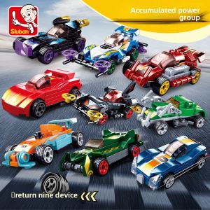 Sluban | Intelligent Educational Inertia Assembly Block Toy Car