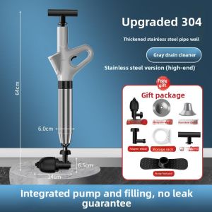MONLEYTA | Electric Toilet Plunger High-Pressure Gas Drain Cleaner