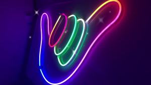 TUYA RGBIC Dreamcolor Neon LED Strip 12-24V 84LEDs/M Music Sync Silicone Rope Light for Room Decor