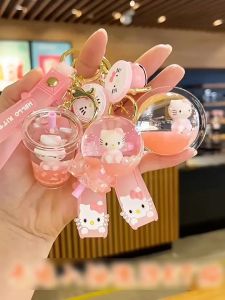 Móc khóa xe máy ô tô MÈO H.E.L.O K.I.T.Y siêu dễ thương cute móc treo balo túi xách thời trang
