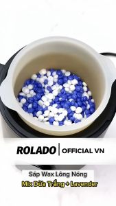 [ CHE TÊN] Combo Sáp Wax Lông Mix Các Loại ROLADO Cao Cấp Siêu Bám Lông Và Lọ 10ml Mỡ Trăn Nguyên Chất Hỗ Trợ Triệt Lông