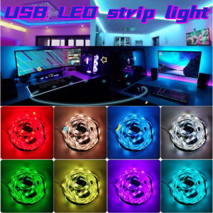 5V USB LED Strip Light Flexible LED Tape Light TV Desktop Screen Home Decor