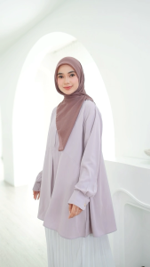 Irnanda Tunik Nayla Muslimah Modest Look – Premium Irnanda | Bahan Adem Flowly & Elegan