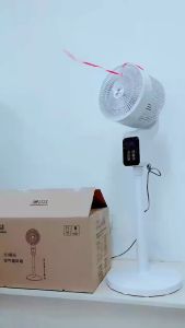 (1 year warranty) FPX Air circulation fan Vertical fan aromatherapy air purification electric household fan Office mute vertical fan Moving head vertical air conditioning fan