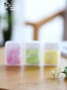 Japan Scented Slices Disposable Petal Soap Sheets with Box Portable Travel Hand Washing Fragrance