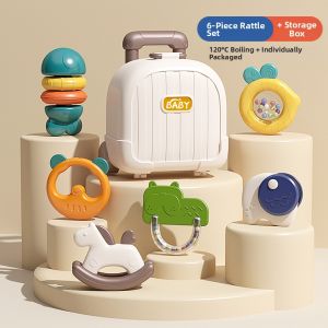 Yimi | Teething Rattle Toy for 0 to 1 Year Old Educational