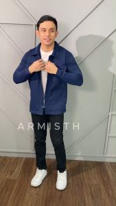 Armisth - Shacket Pria Fleece / Jaket Shirt Pria premium / Kemeja Pria Fleece