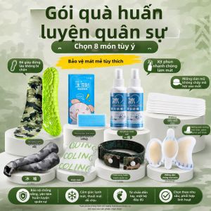 ZHIHAOEN | Bộ Đầy Đủ Dụng Cụ Huấn Luyện Quân Sự Học Đường 4 Món