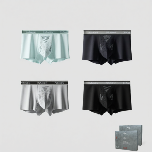 MiiOW | Premium Mens Briefs Moisture Prevention Boxer Shorts