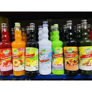 น้ำ น้ำผลไม้เข้มข้น ติ่งฟง ขนาด 730 มล. ไซรัปติ่งฟง อิตาเลี่ยนโซดา น้ำสควอช (Squash) น้ำเชื่อมติ่งฟง น้ำผลไม้ติ่งฟง