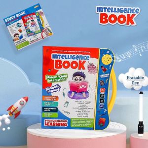 intelligence book for kids Intelligence book early education training book pronunciation learning book speaking learning book Electric learning book early education baby toys educational learning materials educational books for toddlers Smart book B-BOOK