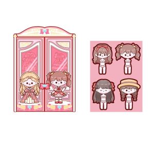 JNL MOMO Girls DIY Princess Dress-Up Closet Craft Book SZ286