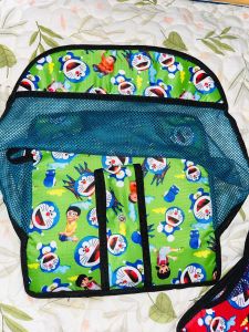 Nệm lót( áo ghế) ghế xếp gọn đi xe cho bé