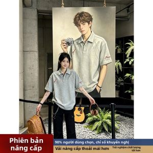 LIUBU | Áo Thun Phối Đắp Hoa Văn Thêu Mỹ
