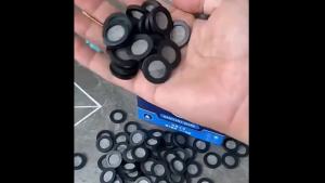 25pcs Plastic Faucet Filter Pads with Stainless Steel Mesh - Easy to Install No Need for Electric Shower Head Pads