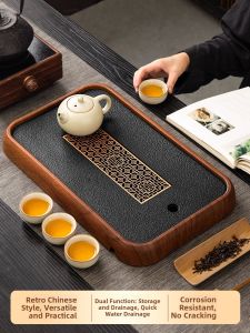 GIANXI | Khay Trà Gỗ Mới Cho Văn Phòng Tại Nhà