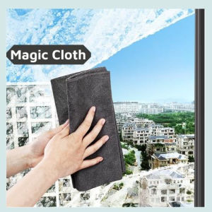 5/10pcs Magic Cloth Mirror Cleaning Glass Reuseable Cloth Handy Tool No Water Marks Glass Wipes Car Cleaning Towels