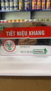 2 hộp Thực phẩm chức năng Bảo Vệ Sức Khỏe - Tiết Niệu Khang Hỗ trợ giảm các triệu chứng : Tiểu buốt tiểu rắt tiểu nhiều lần