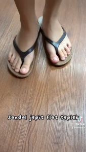 Sara Sara JESSICA Sandal Jepit Wanita Casual Sendal Teplek Wanita Kekinian Sandal Japit Murah Cewek Terbaru