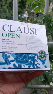 Men Vi Sinh Clausi Open bổ sung Lợi Khuẩn Bacillus Hỗ Trợ Cân Bằng Hệ Vi Sinh Đường Ruột Và Tiêu Hóa