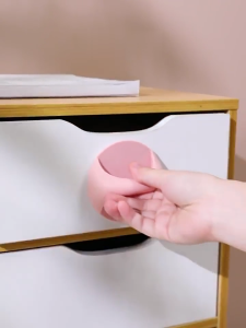 Pegangan Pintu Bulat Tempel Laci Lemari Pakaian Handle Multifungsi / Gagang Pintu Serbaguna CF C1063