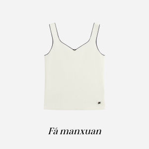 FAMANXUAN | Slimming Retro Style Knitted Vest Women