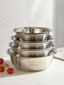 MODERN SWEETHOME | Multipurpose Nesting Food-Grade 316 Stainless Steel Bowls