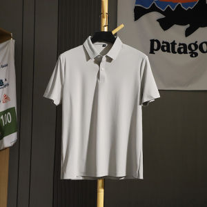 เสื้อโปโลคอโปโลแขนสั้นผู้ชายระดับไฮเอนด์ COOL Sensation แห้งเร็ว ตัดเย็บด้วยเลเซอร์ ไม่ต้องรีด ทรงหลวม สำหรับใส่ไปทำงาน