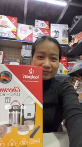 Cặp lồng cơm giữ nhiệt 3 ngăn inox 304  Kalpen I1 dung tích 2000ml chuẩn Đức - Hàng chính hãng