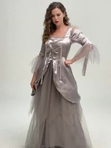 Pakaian Halloween   Produk Baru  Pengantin Hantu Putih Hantu   Rok Panjang Mumia Foto Seni