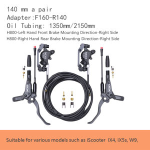 XOD H800/H880 Electric Scooter Hydraulic Oil Brake for IScooter IX4 IX5s W9 Electric Scooter Hydraulic Disc Brake