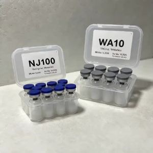 (Random Cap Color) High-Quality Lyophilized Powder: NAD+ (100mg 500mg 1000mg) — 1 Box 10 Vials. Repairs Skin Damage Provides