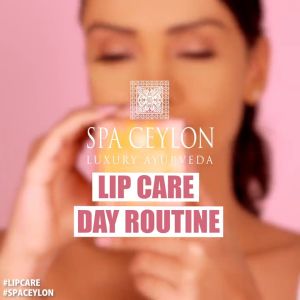 Spa Ceylon Ayurveda Lip Scrub - Orange With Avocado (25g)