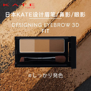 KATE Waterproof Eyebrow Powder Pencil Natural 3D Caterpillar Nose Shadow Makeup Long-lasting No Smudge Japanese Imported