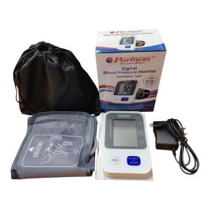 Partners Original Digital Blood Pressure Monitor | Wide Cuff 22–40cm | With Adapter