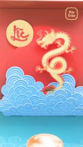 Hộp Quà Tặng Trầm Hương Lộc Thìn - Bộ Thưởng Trầm Cao Cấp