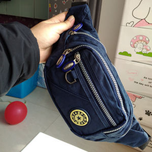 กระเป๋าคาดเอวผ้าใบ Oxford ทนทาน กระเป๋าใส่เงินแบบยูนิเซ็กซ์ กระเป๋าสะพายไหล่แบบลำลอง กระเป๋าใส่ของสำหรับผู้ชายและผู้หญิง