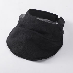 GUOQI | Black Airy Sun Protection Cap