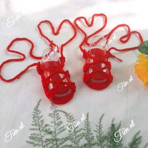 " SHOP MỚI" giày dép len cho bé giày dép chiến binh dây đan chéo len handmade cho bé trai bé gái từ sơ sinh đến 2 - 3 tuổi nhiều màu xinh xắn phối màu dây theo yêu cầu