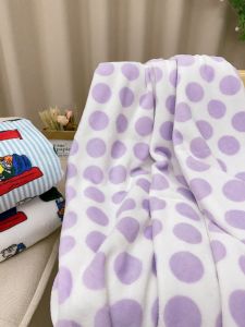 Warm Plush Blanket Little Peach Cartoon Design Shoulder Wrap Nap Cover Blanket Four Seasons Air Conditioned Room Office Use