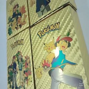 Kartu Trading Card Game Pokemon toys Warna Warni Isi 10pcs- gold 10pcs-10pcs warna