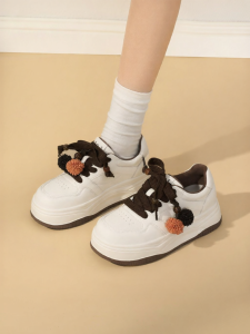 Josiny | Elevating Soft Sole Women Thick-sole White Shoes