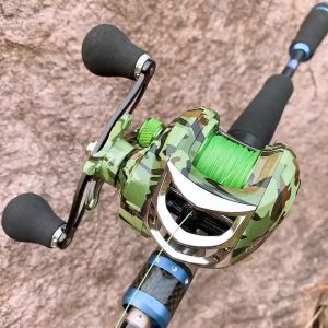 PROBEROS Innovative Water Resistance Baitcasting Reel 7:2:1 Speed Ratio metal teardrop fishing reel 18+1 Fishing Tools