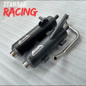 KNALPOT STANDAR RACING COPY CMS BAS ADEM Scoopy/ Vario 125/ Vario karbu/ Mio sporty/ Mio soul/ Mio M3/ Mio j/ Genio/ Fino/ dll