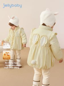 Jelly Baby | Áo Khoác Bông Cho Bé Gái Chống Khuẩn Tia Cực Tím