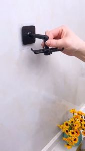 Gantungan Tempel Putar Gantungan 6 Kait Gantungan Multifungsi Hook Tempel Rak Spatula Gantungan Dapur Serbaguna Terlaris