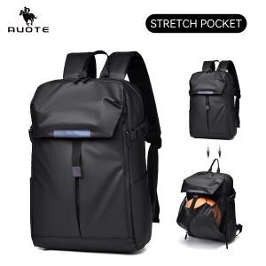 AUOTE Bag Men Laptop Backpack Water Resistant Travel Sports Stretch Pocket Helmet Backpack Business Bag College Backpack Casual Shoulder Bag Anti Theft Back Pack School Bag